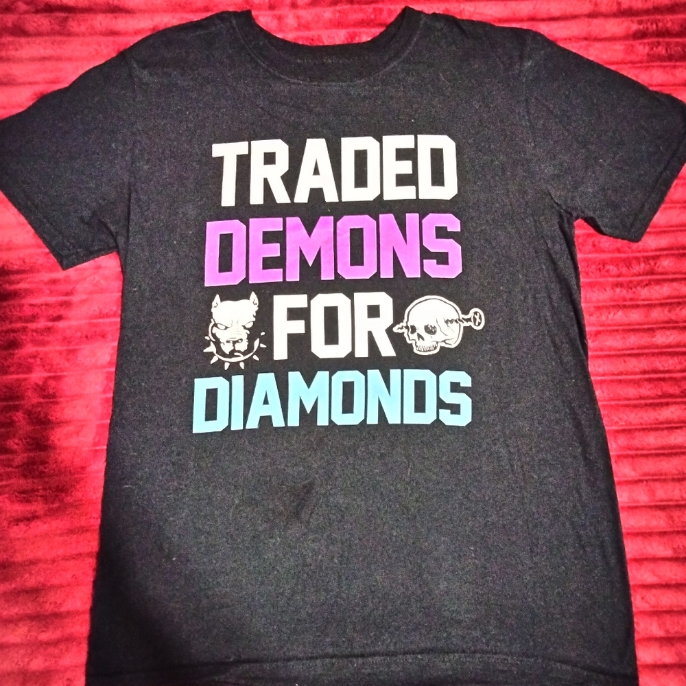 Traded Demons for Diamonds T Shirt by One Man Gang